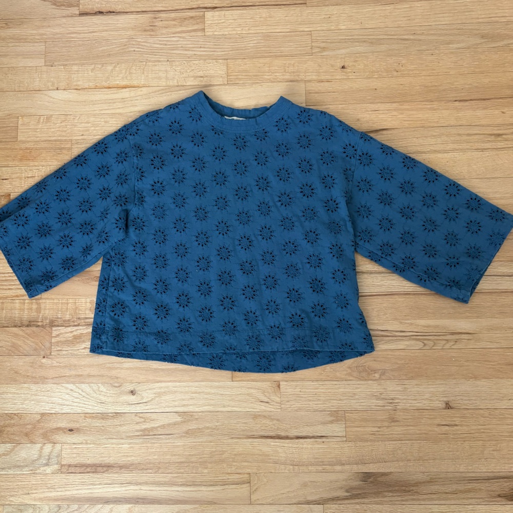 Madewell Boxy Embroidered Tee - Picture 2 of 2